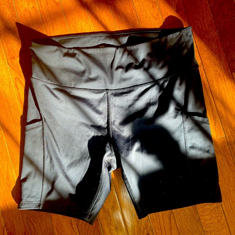 Black Biker Shorts Size XL